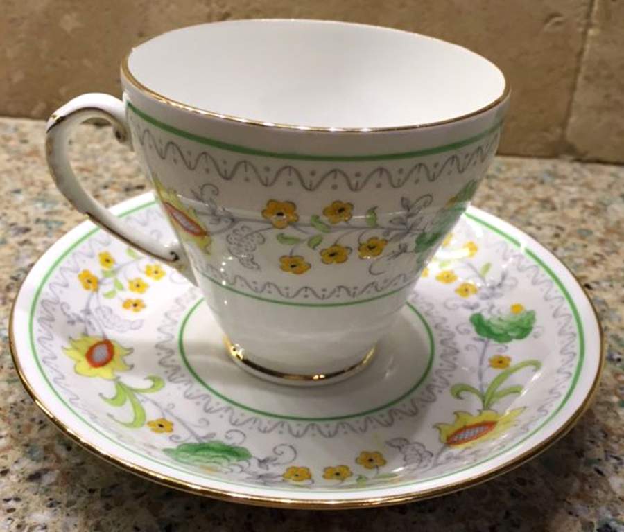 Gresham Footed Cup & Saucer Set by Royal Grafton-1