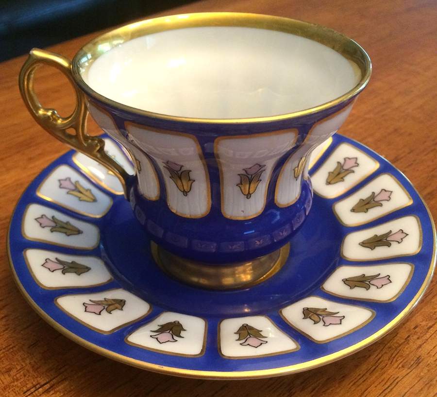 R3055 Footed Cup & Saucer Set by Rosenthal - Continental-1