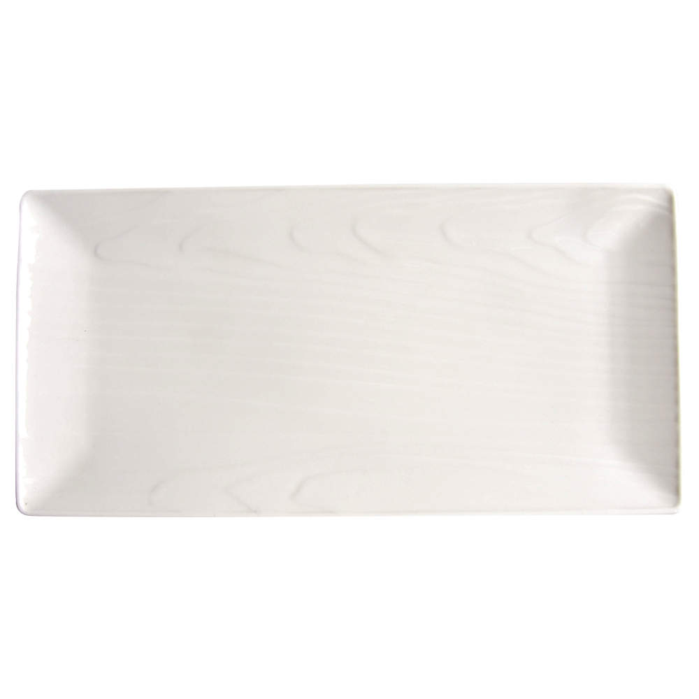 Woodgrain 12" Rectangular Serving Platter by Roscher & Co-1