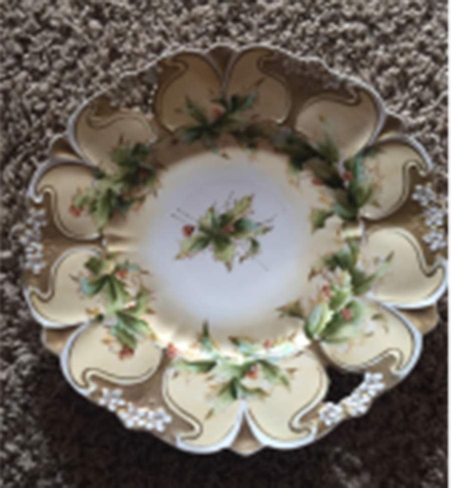 RHS83 Handled Cake Plate by Reinhold Schlegelmilch-1