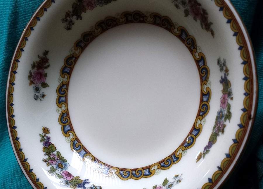2306 Coupe Soup Bowl by Royal Ivory (Czech, Germany)-1