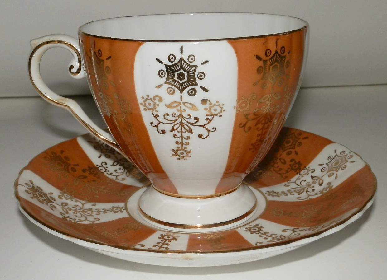 9185 Footed Cup & Saucer Set by Royal Grafton-1