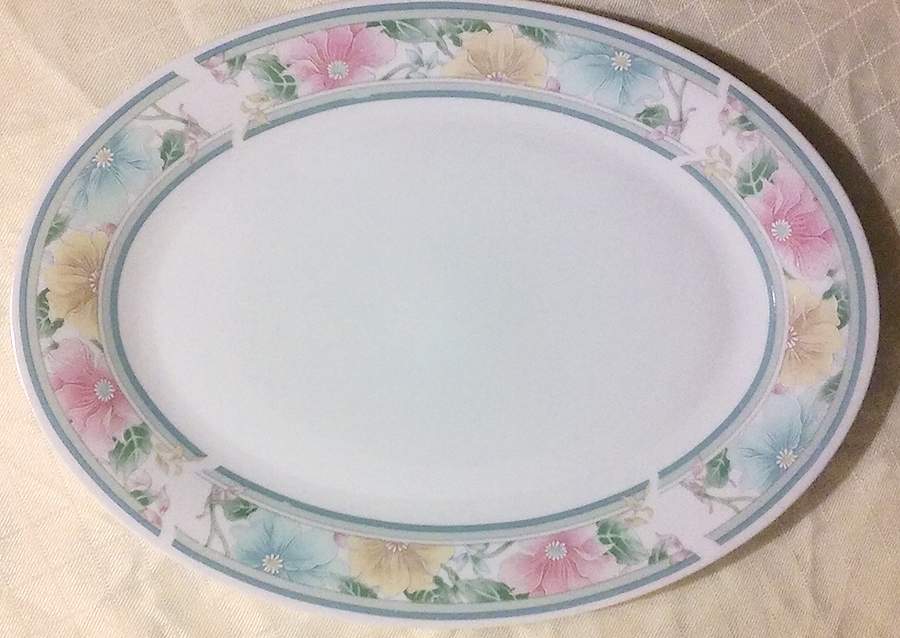 RSA9 14" Oval Serving Platter by Red Sea-1