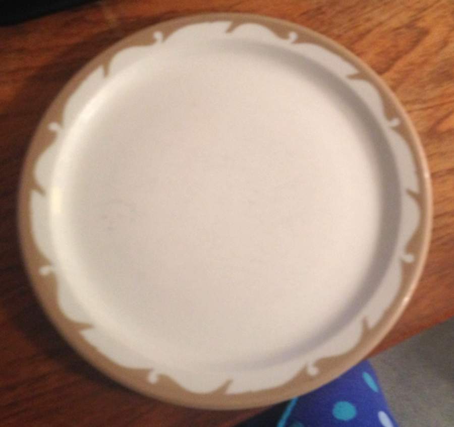 ROJ305 Tan Luncheon Plate by Royal Jackson-1