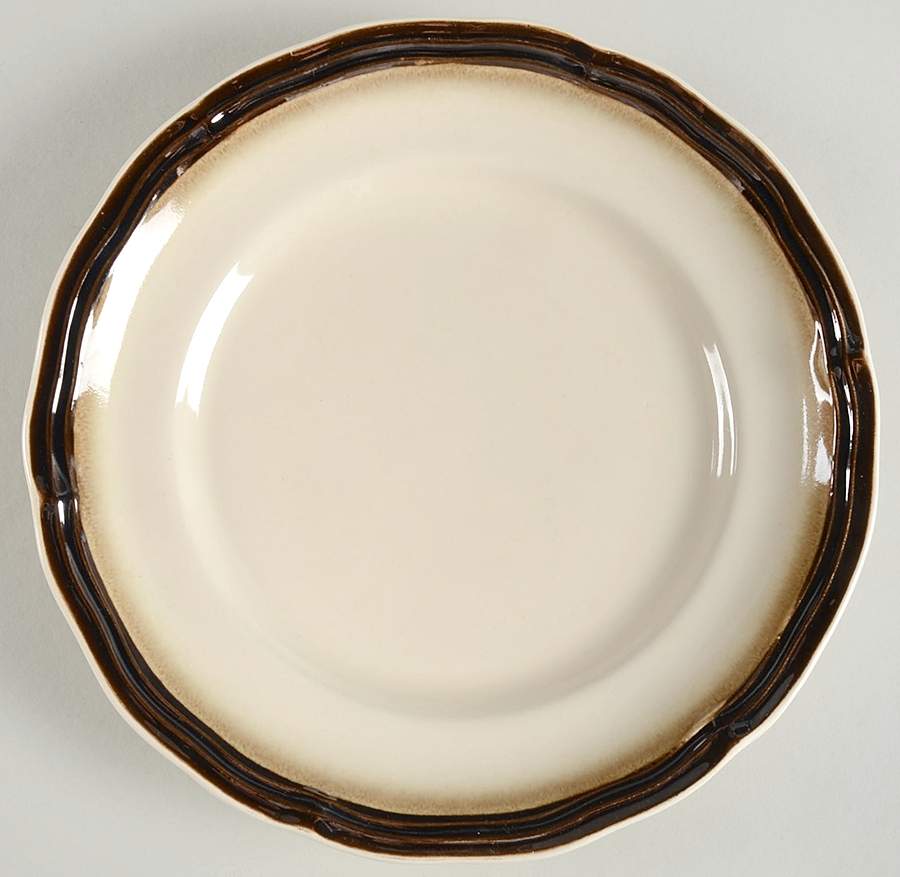 Metallic Baroque Salad Plate by Roscher & Co-1