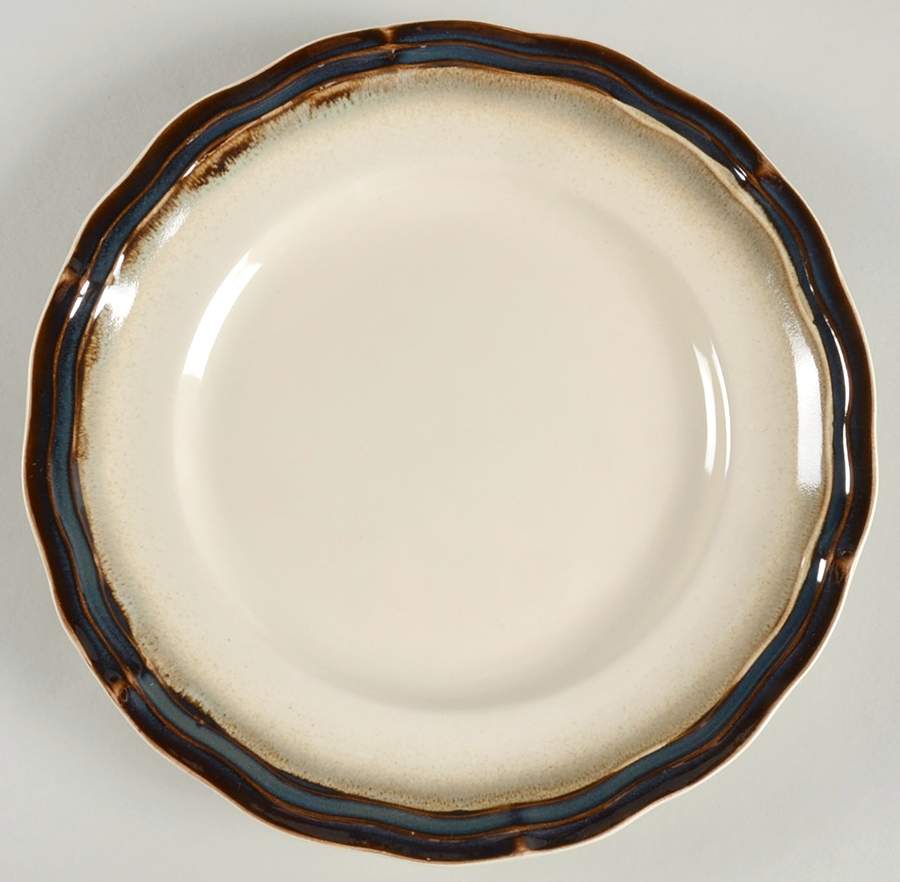 Metallic Baroque Dinner Plate by Roscher & Co-1