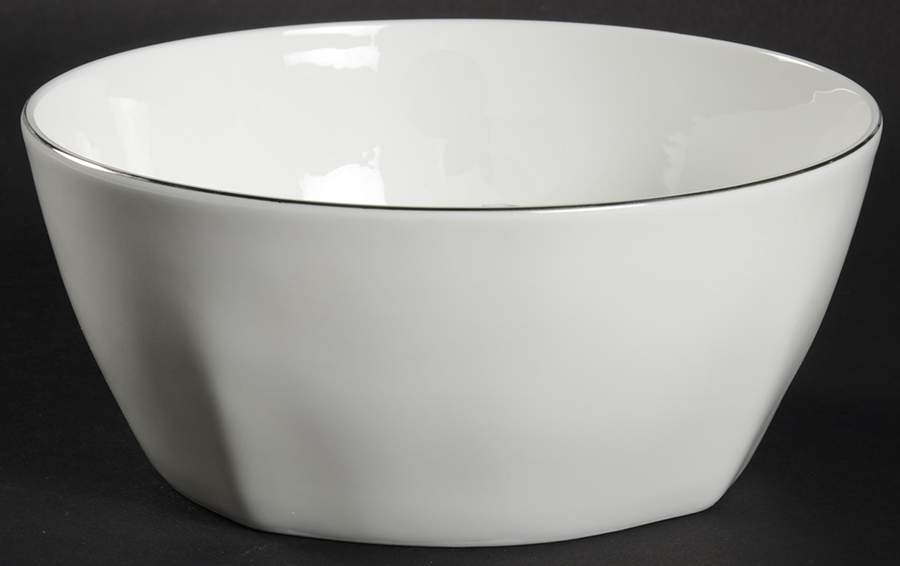 Kelsey Platinum Soup/Cereal Bowl by Roscher & Co-1