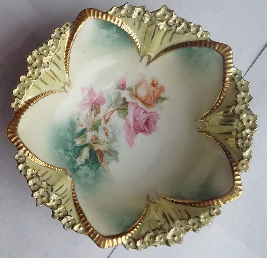 RPU65 Fruit/Dessert (Sauce) Bowl by RS Prussia-1