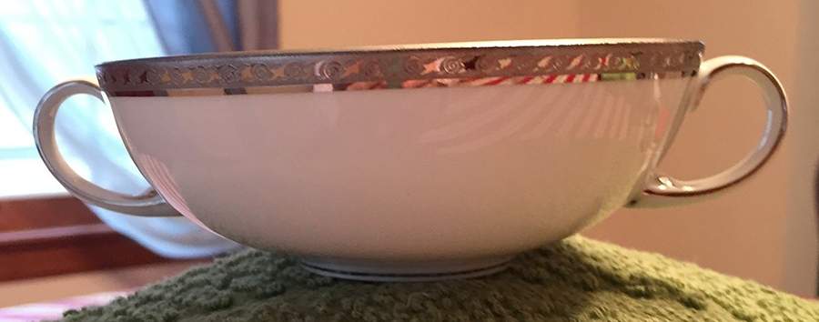 ROT344 Flat Cream Soup Bowl by Royal Tettau-1