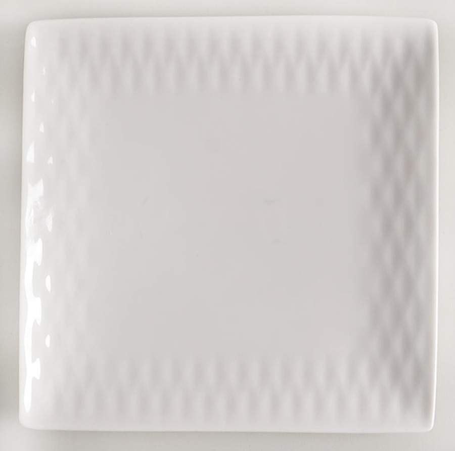 Diamonds Square Appetizer Plate by Roscher & Co-1