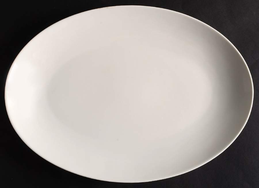 Pure 18" Oval Serving Platter by Roscher & Co-1