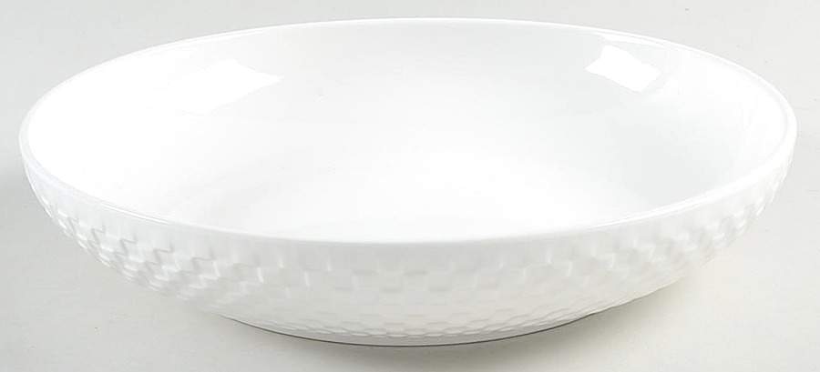 Basketweave 8" Individual Pasta Bowl by Roscher & Co-1