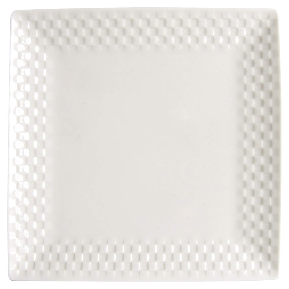 Basketweave Salad Plate by Roscher & Co-1