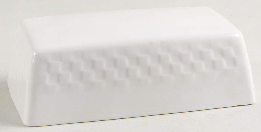 Basketweave Lid for 1/4 Lb Butter by Roscher & Co-1