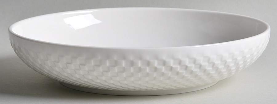 Basketweave 9" Individual Pasta Bowl by Roscher & Co-1