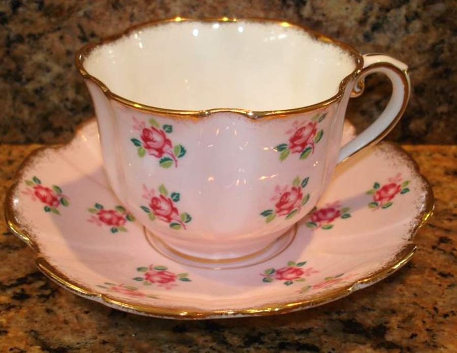 8349 Footed Cup & Saucer Set by Royal Stafford-1