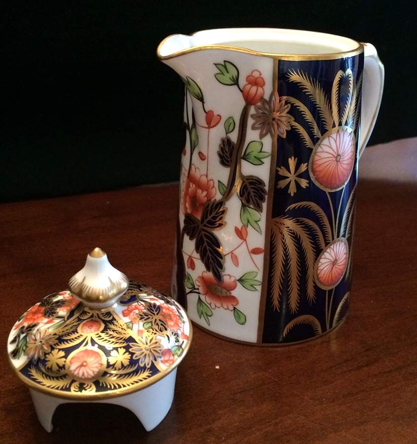 8683 Hot Water Jug & Lid by Royal Crown Derby-1