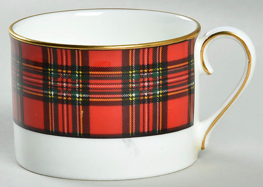 Royal Stewart Flat Cup by Royal Grafton-1