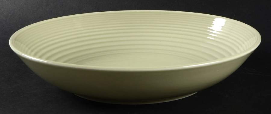Maze Sage Green 9" Individual Pasta Bowl by Royal Doulton-1
