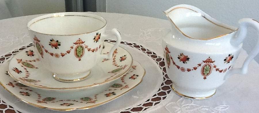 7033 Footed Cup & Saucer Set by Royal Albert-1