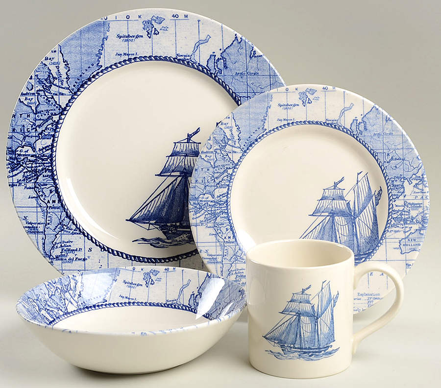 Ocean 4 Piece Place Setting by Royal Stafford-1