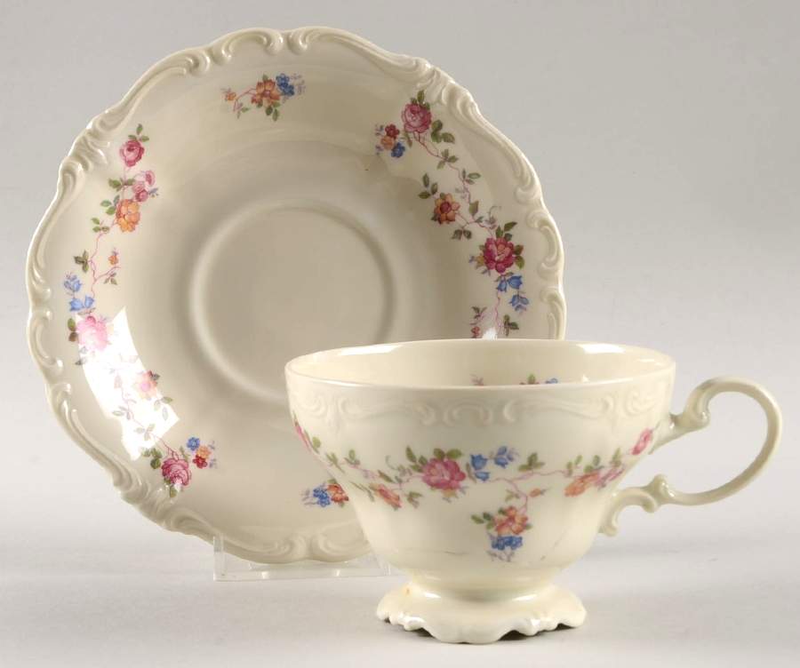R3071 Footed Cup & Saucer Set by Rosenthal - Continental-1