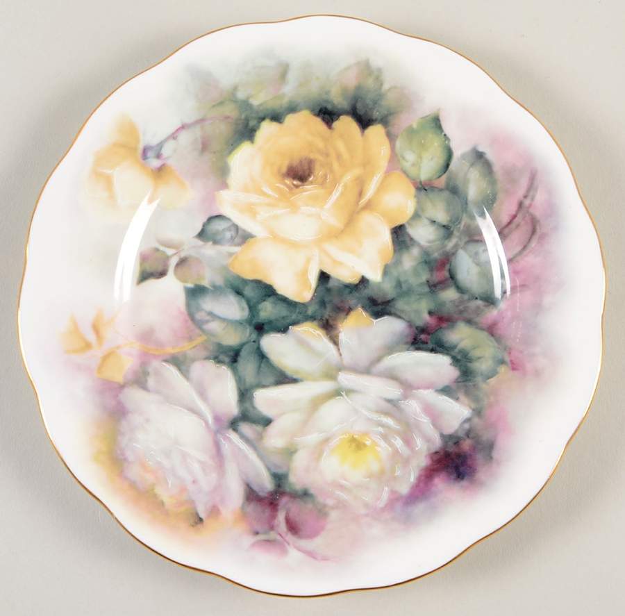 Rose Blossom Salad Plate by Royale Garden-1