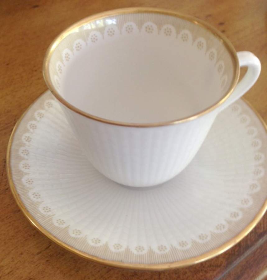 Aviel Flat Cup & Saucer Set by Rorstrand-1