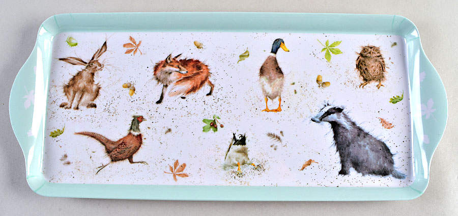 Wrendale Designs 15" Melamine Sandwich Tray by Royal Worcester-1
