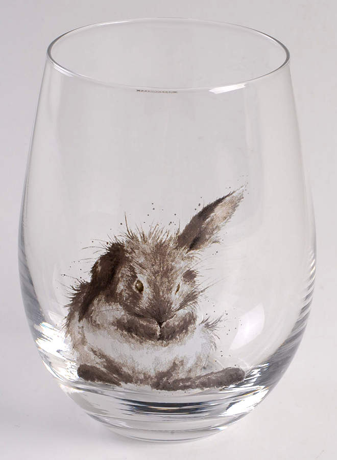 Wrendale Designs Glassware Tall Tumbler by Royal Worcester-1