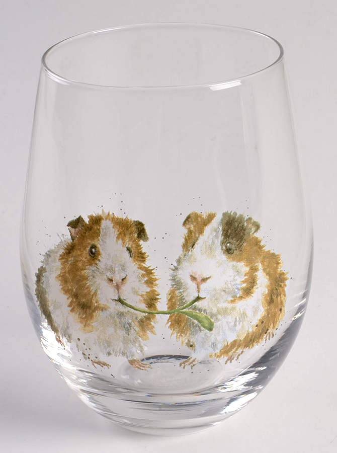 Wrendale Designs Glassware Tall Tumbler by Royal Worcester-1