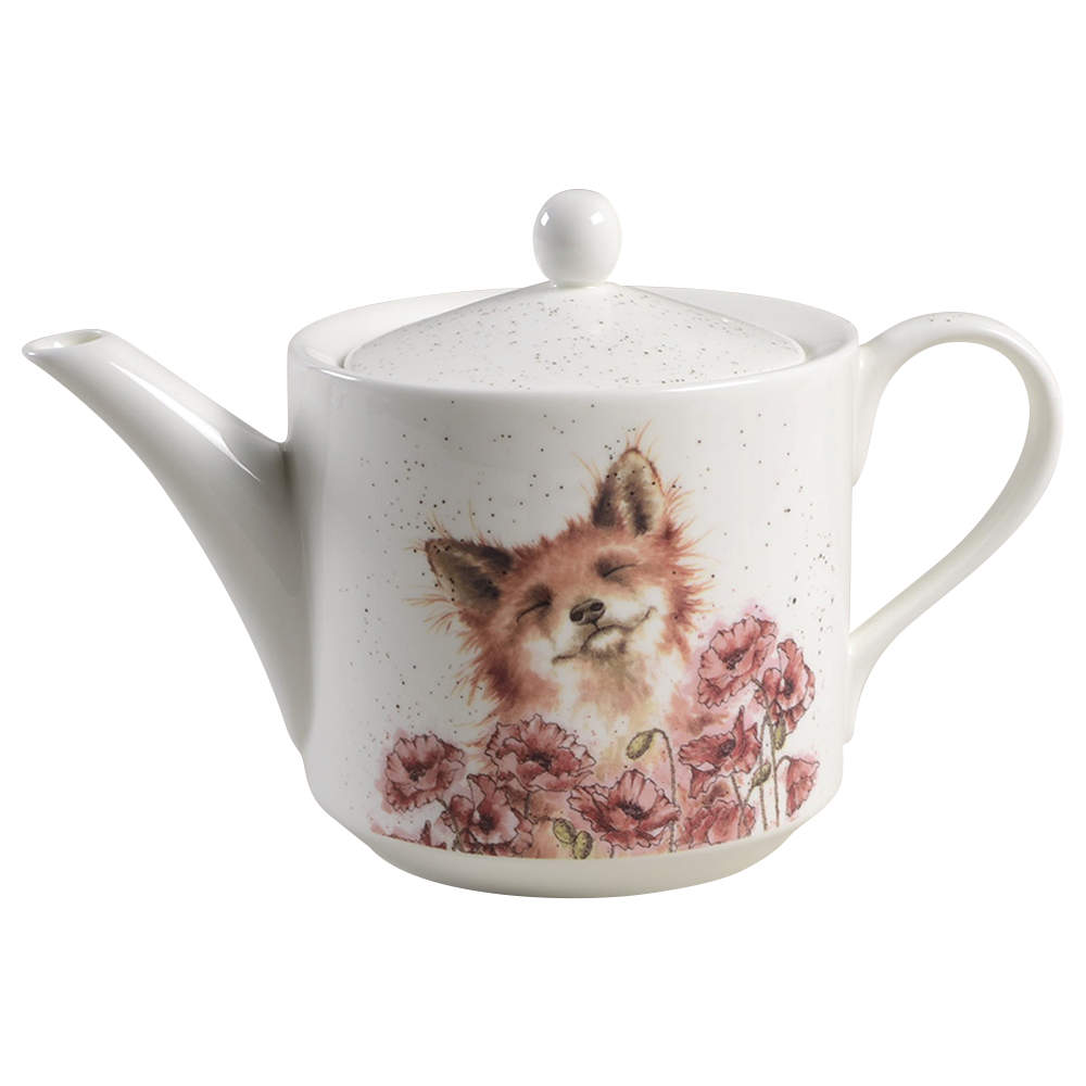 Wrendale Designs Teapot & Lid by Royal Worcester-1