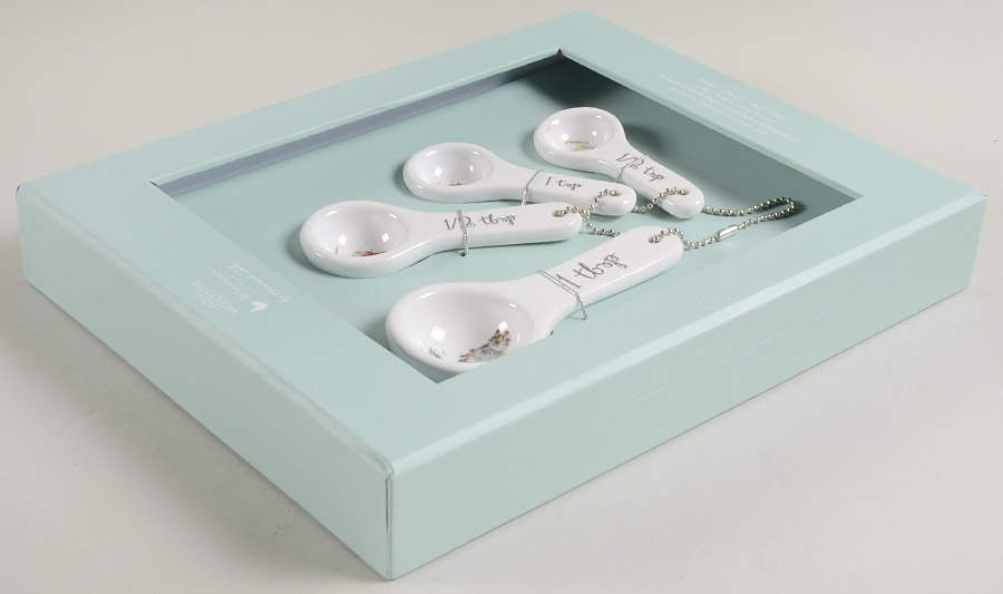 Wrendale Designs (4 Pc) Ceramic Measuring Spoon Set by Royal Worcester-1