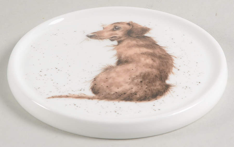 Wrendale Designs Coaster Only for Mug & Coaster Set by Royal Worcester-1