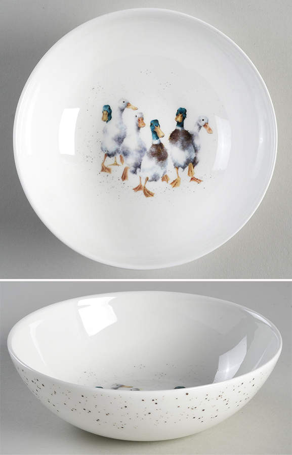 Wrendale Designs Soup/Cereal Bowl by Royal Worcester-1