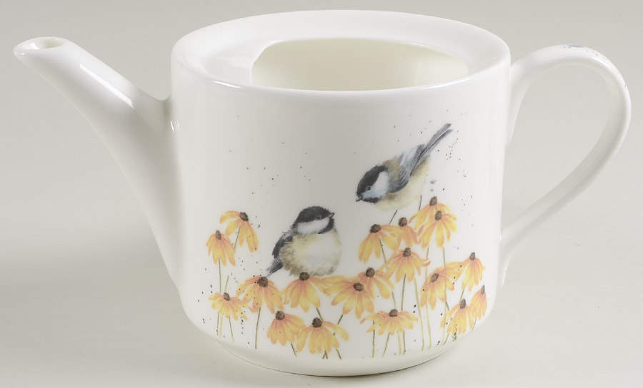 Wrendale Designs Teapot No Lid by Royal Worcester-1
