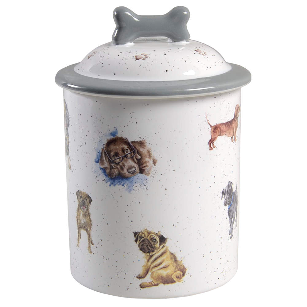 Wrendale Designs Treat Jar & Lid by Royal Worcester-1