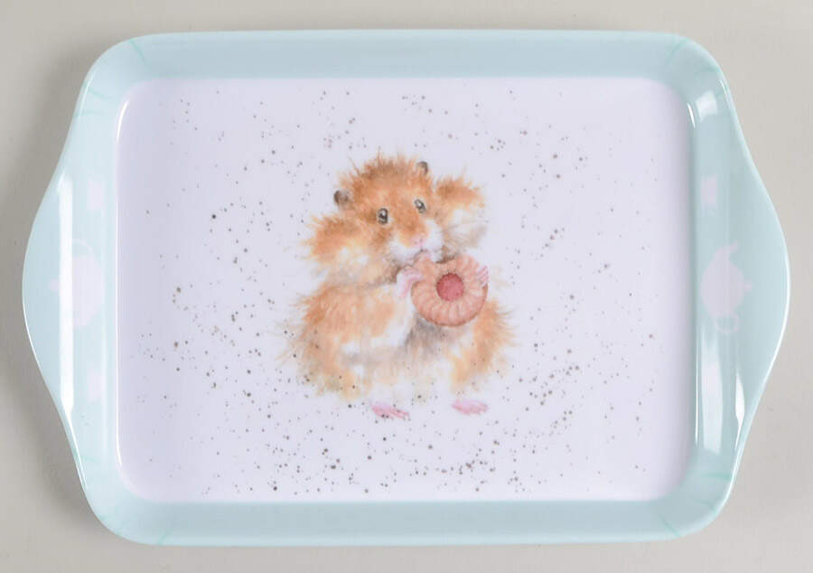 Wrendale Designs 9" Rectangular Melamine Tray by Royal Worcester-1