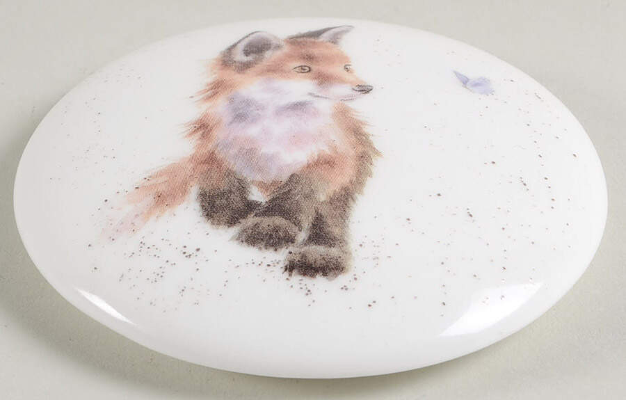 Wrendale Designs Lid for 3" Round Box by Royal Worcester-1