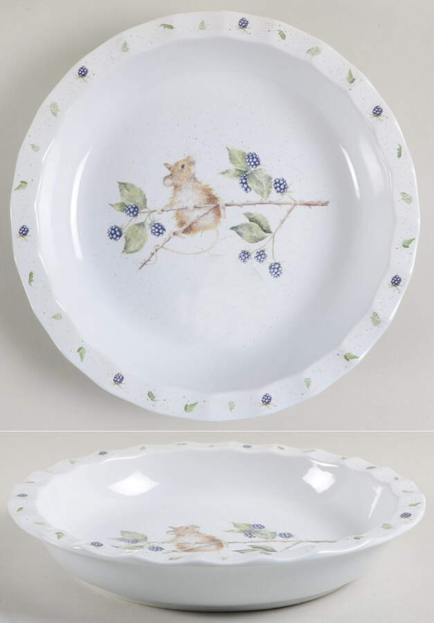 Wrendale Designs 10" Pie Baking Plate by Royal Worcester-1