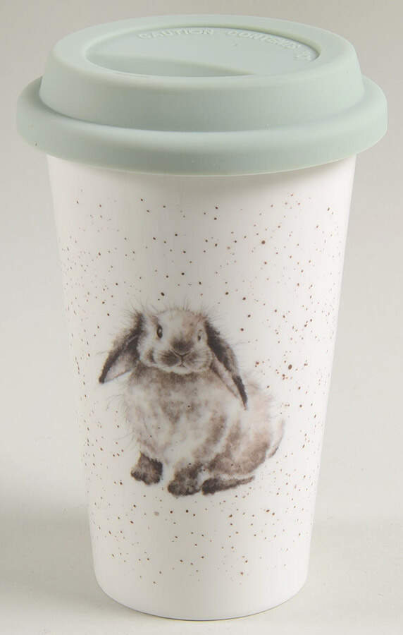 Wrendale Designs Travel Mug & Silicone Lid by Royal Worcester-1