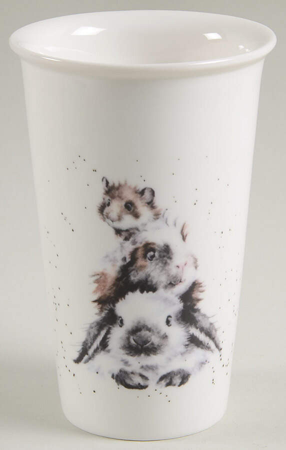 Wrendale Designs Travel Mug No Silicone Lid by Royal Worcester-1