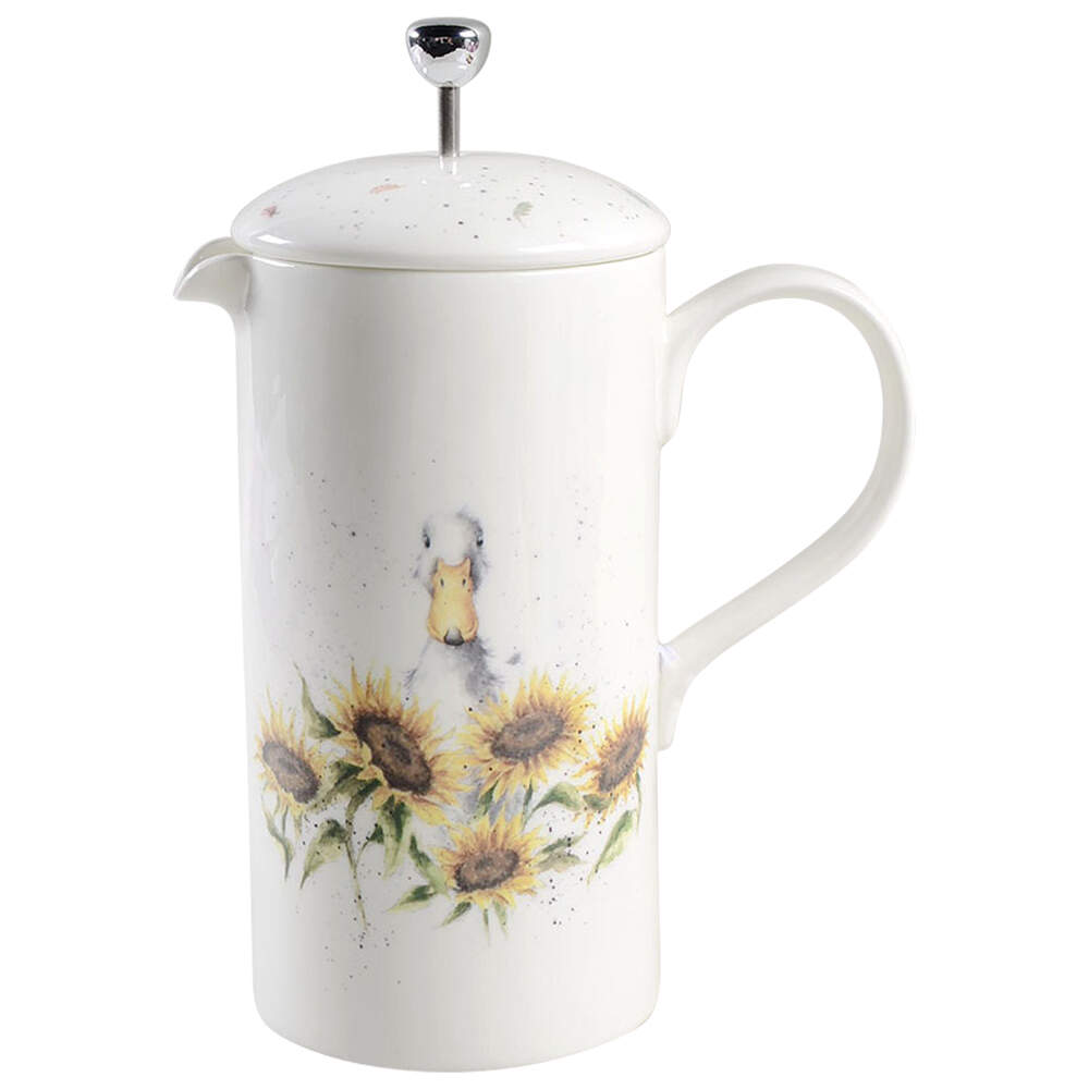 Wrendale Designs French Press Coffee Pot & Lid by Royal Worcester-1