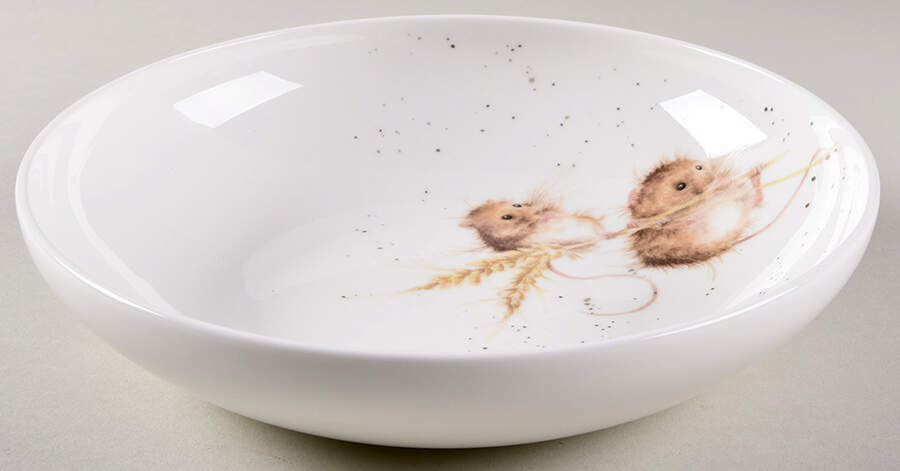 Wrendale Designs 8" Individual Pasta Bowl by Royal Worcester-1