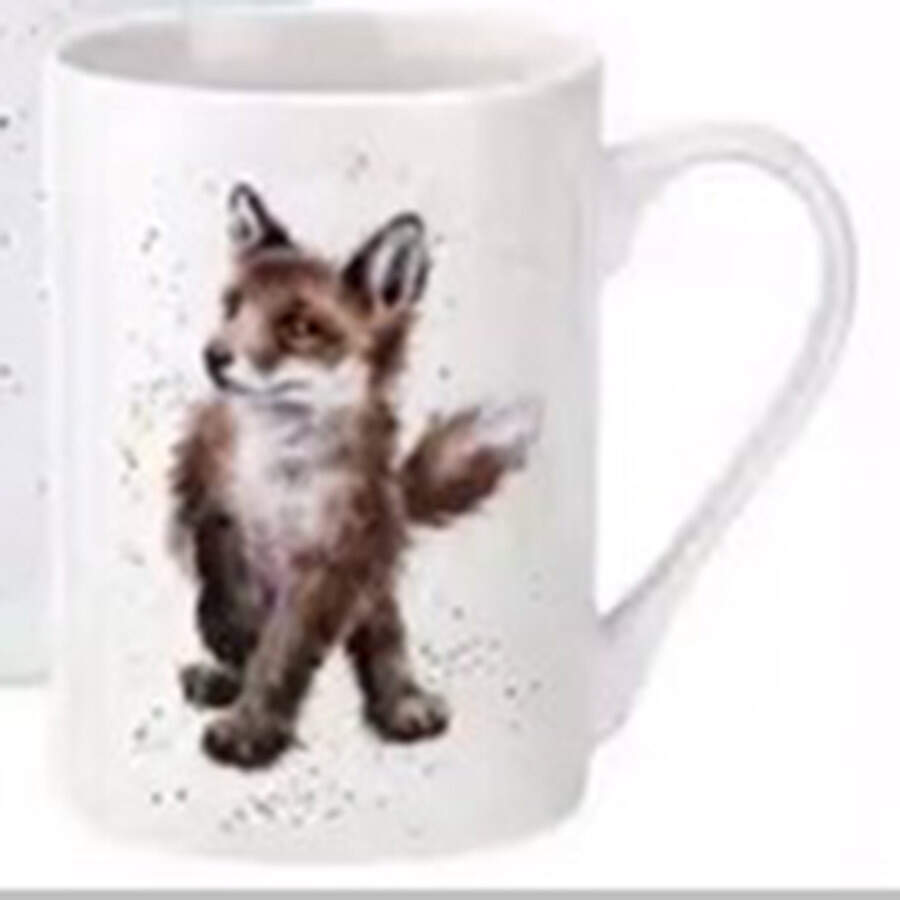 Wrendale Designs Cylindrical Shape Mug by Royal Worcester-1