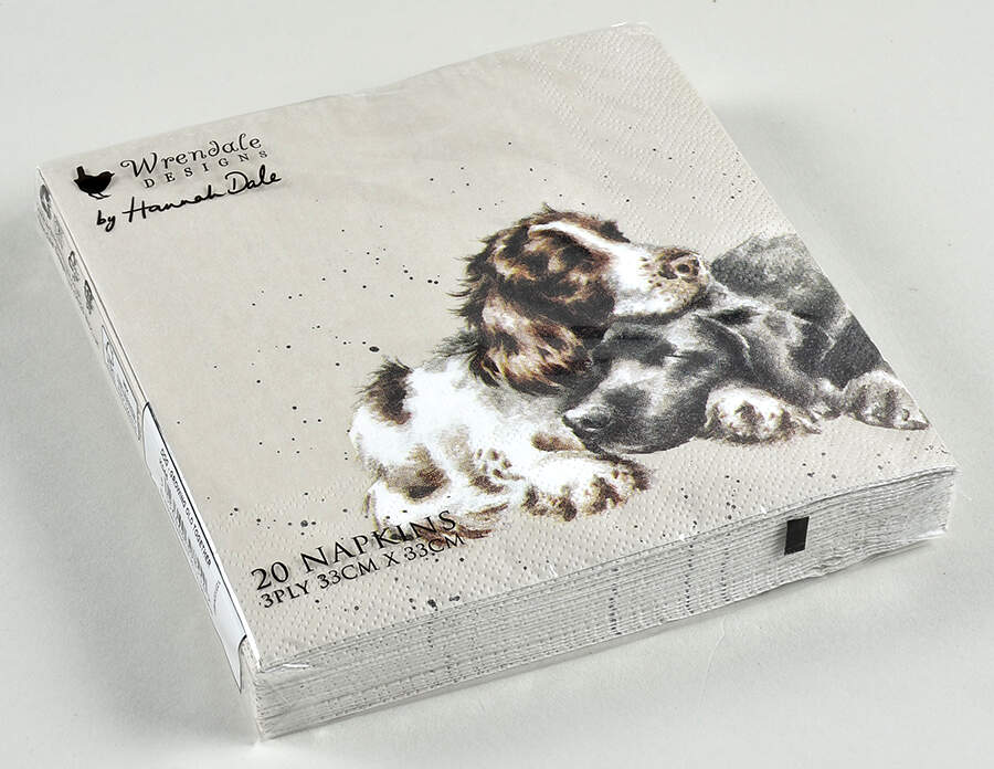 Wrendale Designs Package of Paper Luncheon Napkins by Royal Worcester-1