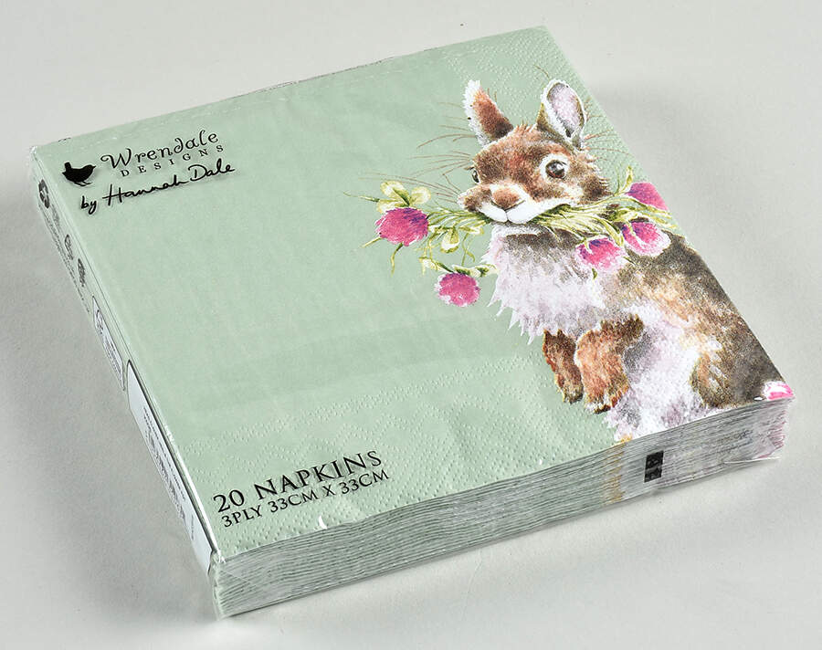 Wrendale Designs Package of Paper Luncheon Napkins by Royal Worcester-1