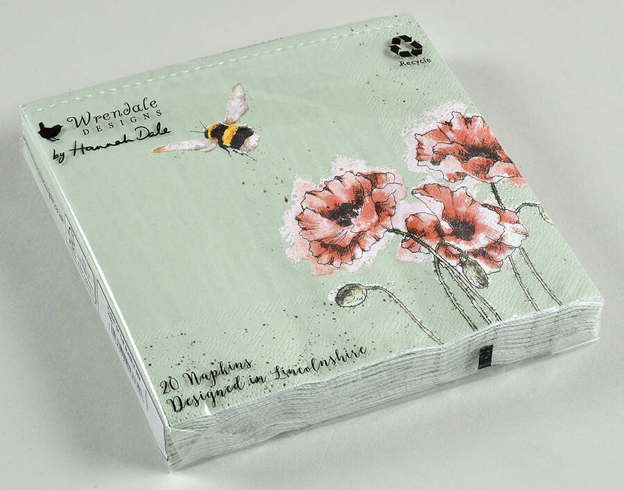 Wrendale Designs Package of Paper Luncheon Napkins by Royal Worcester-1