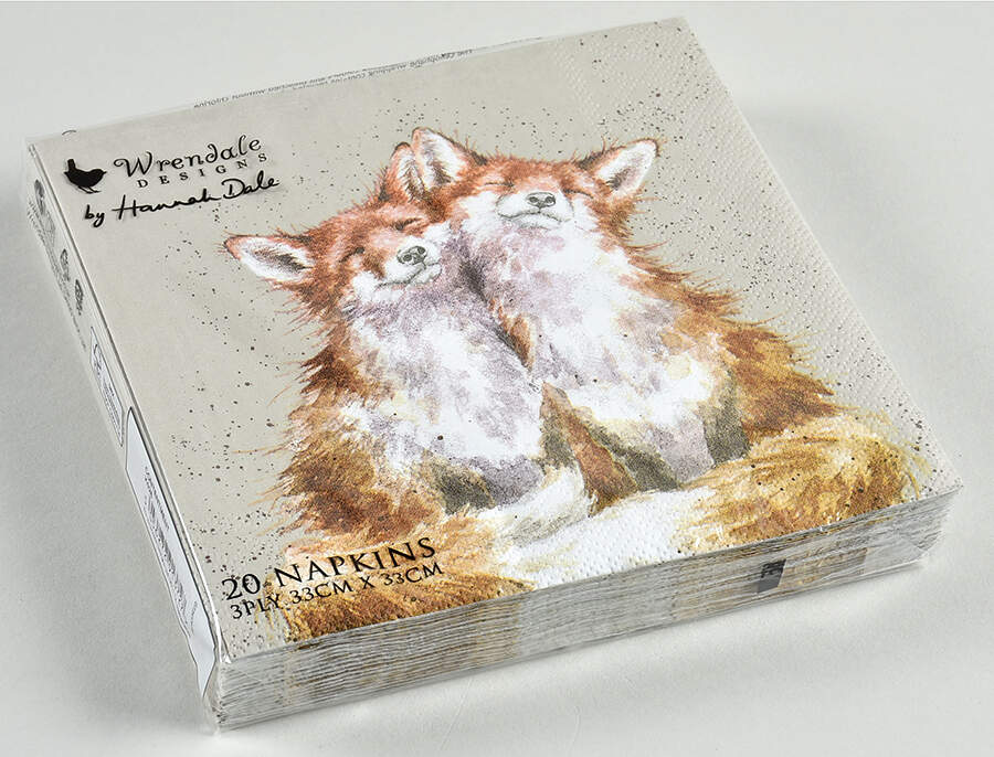 Wrendale Designs Package of Paper Luncheon Napkins by Royal Worcester-1