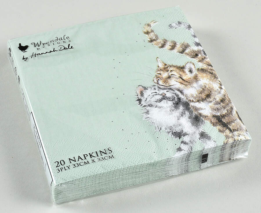 Wrendale Designs Package of Paper Luncheon Napkins by Royal Worcester-1
